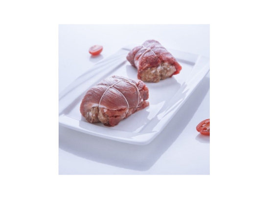 Paupiette de veau ficelée main crue s/porc 130/150g /5Kg - Surgelé