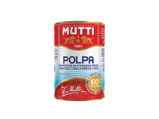 Pulpe de tomate concassée fine boite 5/1 - MUTTI