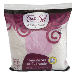 Sel fleur de Guérande IGP sachet 500g - TRADYSEL