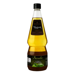 Sauce vinaigrette basilic bouteile 1L - MAILLE