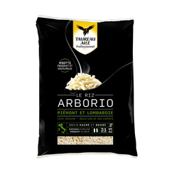 Riz long arborio risotto sachet 2.5Kg - TAUREAU AILÉ