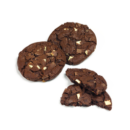 Cookie triple chocolat individuel (76gx 30) - Surgelé