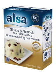 Préparation gâteau semoule raisin boite 880g /50P - ALSA