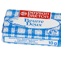 Beurre micro doux (10g x100) - PAYSAN BRETON