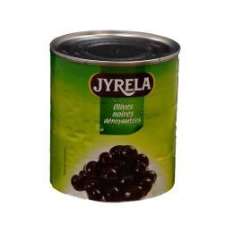 Olive noire dénoyautée boite 4/4 - JYRELA