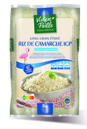 Riz long étuvé IGP Camargue sachet 5Kg - VIVIEN PAILLE