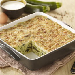 Gratin de courgettes aux oeufs 3Kg