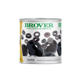 Olives noires en rondelles 3/1 - BROVER