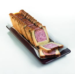 Pâté en croûte tranché s/at (60g env x20 tranches)