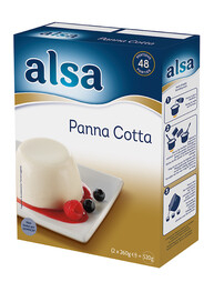 Préparation panna cotta boite 520g /48P - ALSA