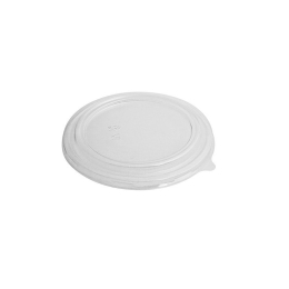 Couvercle PET pour bol rond kraft 1300ml (300pcs) (associé 1393)