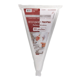 Poche patissière 82µ (sachet de 100 poches) - PUBLI EMBAL