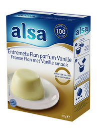 Préparation entremet flan vanille boite 900g /100P - ALSA