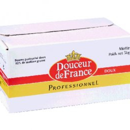 Beurre doux bloc 82%Mg 5Kg