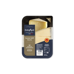 Tranches de Cantal AOP 30%Mg (25g x28) - ENTREMONT