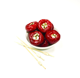 Mini poivrons rouges farcis ricotta 1Kg (650g PNE)