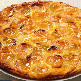 Tarte aux abricots et amandes Ø28 cm pur beurre 850g - mdd - Surgelé