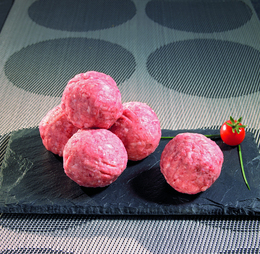 Boule au boeuf 70% Viande bovine 15%Mg BIO VBF (30g /5Kg) - Surgelé