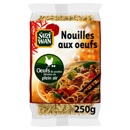 Pate nouilles aux oeufs sachet 250g - SUZI WAN