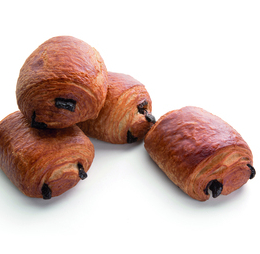 Pain au chocolat pur beurre fin PAC (70g x76) - Surgelé