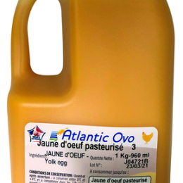 Jaune d'oeuf liquide SOL ODF 1Kg -  ATLANTIC OVO