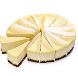 Cheesecake nature Ø20cm prédécoupé 14 parts (1.5Kg x2) - Surgelé