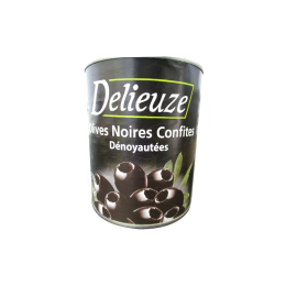 Olives noires dénoyautées 30/33 4/4 - BROVER