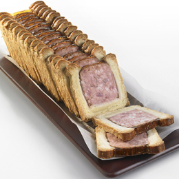 Pâté en croûte tranché s/at (60g env x20 tranches)