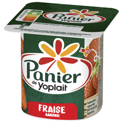 Yaourt panier de fruits panachées (125g x4) - YOPLAIT