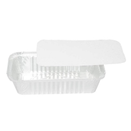 Couvercle carton pour barquettes aluminium 900ml (barquette associée 881)